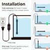 NICREW Aquarium Heater 100 W, Temperature Adjustable Aquarium Heater with