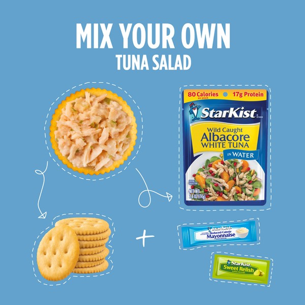 StarKist StarKist Lunch To-Go Albacore Mix Your Own Tuna Salad,