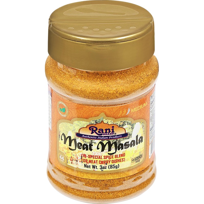Rani Meat Curry Masala 21-Spice Blend 3oz (85g) PET Jar