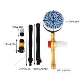 Car Care Wash Brush, High Pressure Rotating Car Care Wash Brush Cleaning Washing Sponge Tool for car washing brush auto wassen Car Washing Tool Car Wash Brush Car Cleaning Brush Car Pressure Wash auto