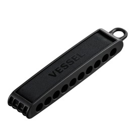 Vessel BH-10K Bit Holder, Holds 10 Bits, Black