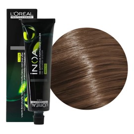 Tinte Profesional Inoa Sin Amoniaco De L'oreal Professionnel 6.23 Rubio Oscuro Irisado Dorado