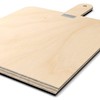 AUPROTEC Danny Wooden Pizza Shovel Pizza Board Birch Polished Set