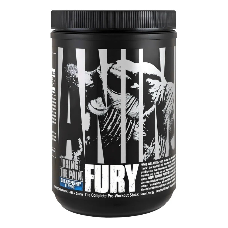Pre Entreno Universal Animal Fury 30 Servs Los Sabores Sabor