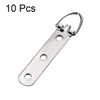 sourcing map D Ring Hanger Set for Picture Hanging Silver