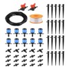 MECCANIXITY Drip Irrigation Kit Irrigation Switch Valve 1/4" Drip Irrigation
