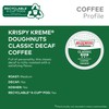 Krispy Kreme Classic Decaf, Single-Serve Keurig K-Cup Pods, Medium Roast