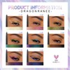 Erinde Gold Eyeliner Pen Chameleon, Metallic Glitter Colourful Eyeliner Stick,