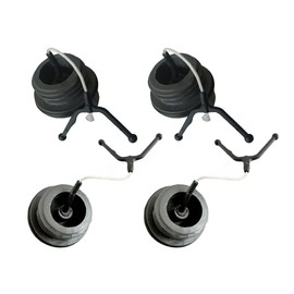 Sthus Fuel Gas Oil Tank Cap For HUSQVARNA 36 41 51 55 254 257 136 137 141 262 254 257(2 set)