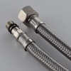 59" Extra Long Faucet Supply Lines Braided Stainless Steel Hose