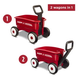 Radio Flyer (Radio Flyer) My 1st 2-in-1 Wagon, Red