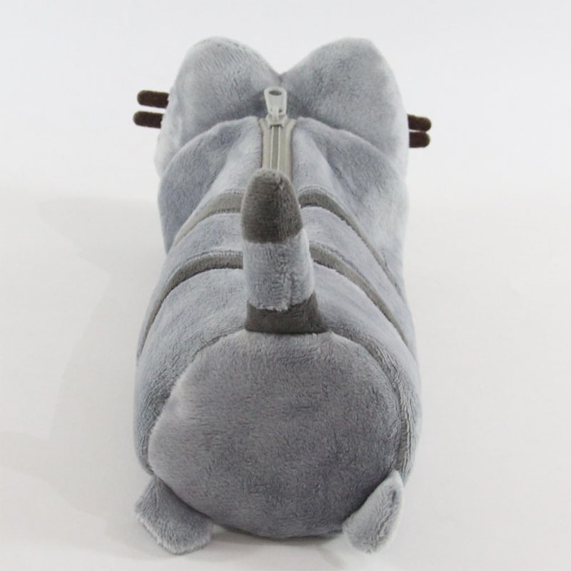 MOYAGA Cat Pencil Case - Cute Pencil Case Grey, Animal