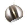 Chloe Lighting IRONCLAD Contemporary-Style 1 Light Brushed Nickel Ceiling Mini