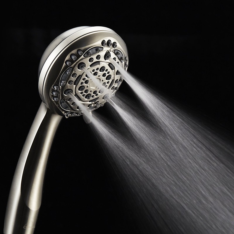 Couradric Handheld Shower Head, 7-Function High Pressure Shower Head with