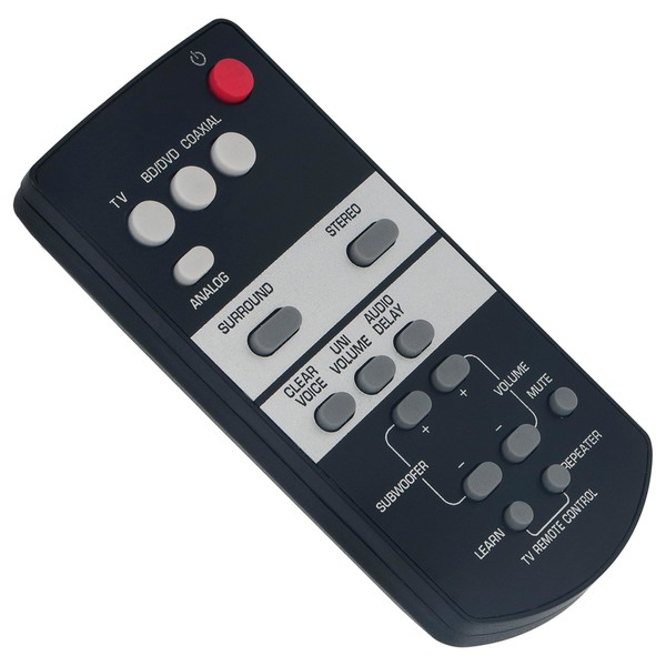 FSR68 ZJ78800 Replace Remote Control Compatible with Yamaha Soundbar YAS-93