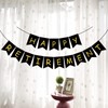 Glitter Happy Retirement Banner+2m Paper Circle Dots Hanging Garland Kit+1