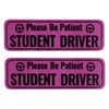 2PCS Student Driver Magnet for Car,Bright and High Reflective Student