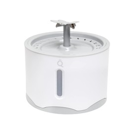Aqpet Friends Stream Fontanelle for Cats and Dogs Cat Fountain Complete with Safety Sensor 2.6 Litres Grey