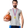 12 Pack Basketball Medals, Metals Gold Award Medals Basketball Trophy
