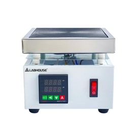 LABHOUSE Digital Cast Iron Soldering Hot Plate 110V 1000W Microcomputer Electric Preheat Welder Hotplate Single Heating Stations Heater for Lab Use(120x120mm)