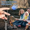 Pack of 8 Telescopic Marshmallow Barbecue Skewers, Stainless Steel Marshmallow
