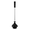 Bath Bliss 2-in-1 Toilet Brush and Plunger Set in Stainless