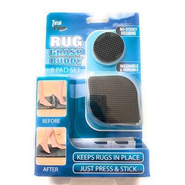 Rug Grasp Buddy - 8 Pad Set - Keeps Rugs in Place