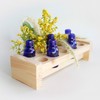 Wooden Aroma Oil Bottle Organizer and Display Stand Blending Stand for 10ml Oil Bottles