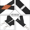 JTCMOJS Men's Suspenders 35mm Suspenders Holster Type Trouser Hanging Holster,