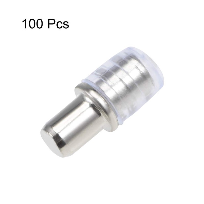 uxcell Shelf Bracket Peg 5x15mm Nickel Plated Holder Support Pins