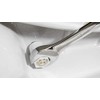 Centoco Toilet Seat Round, Lock In Place, Fast-N-Lock Mounting, Open