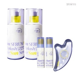 Espoir Sun Serum Moisture Barrier Organic Tea Water Splash Sun Cream 50ml x 2 / 에스쁘아 선세럼 수분장벽 유기자차 워터 스플래쉬 선크림 50ml 2개