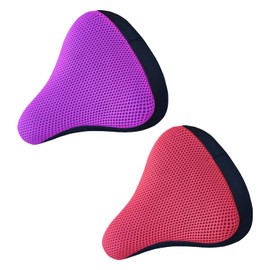 EHDWXVZM Pack of 2 Seat Cushion Covers, Bicycle Saddle Covers, Sun Protection and Heat Insulation Cushion Covers, Bicycle Seat Cushion Covers, Bicycle Accessories