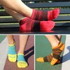 BIOAUM Cushioned Men's Ankle Socks, 6 Pairs Cotton Athletic Sport