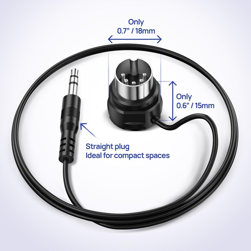CME TRS MIDI Cable 4-Pack - Straight TRS Type A
