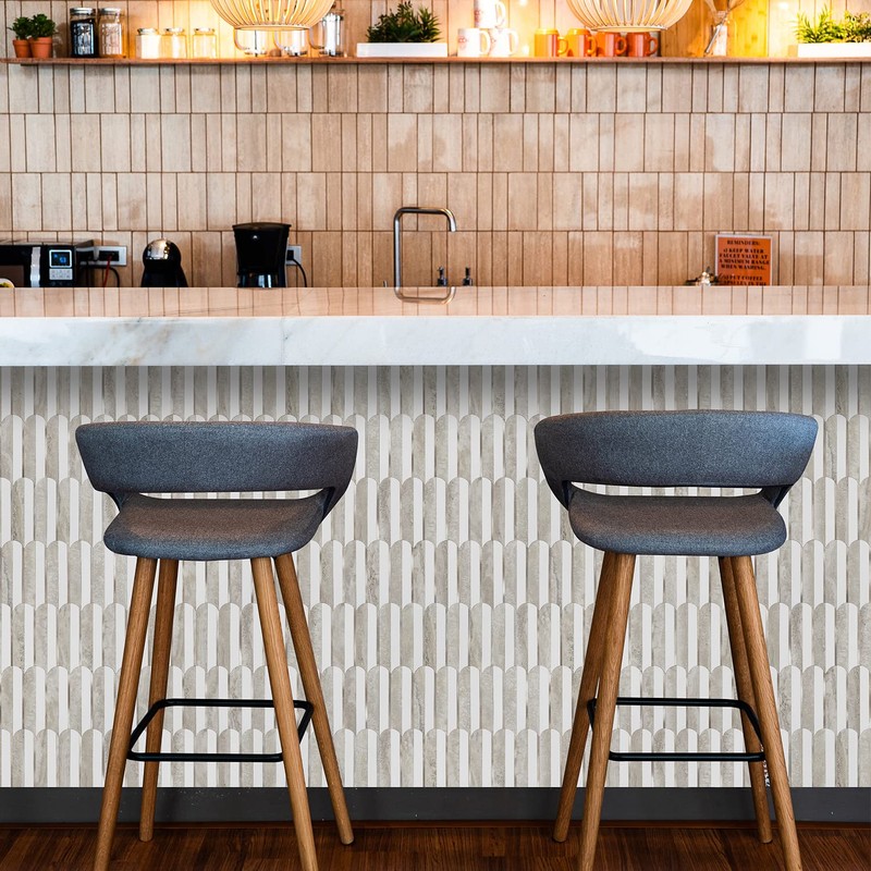Vamos Tile Peel and Stick Backsplash Seamless Tile,1-Sheet Stick on