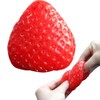 Real Strawberry Fist Silica Gel Hand Held Defrost Release Toy