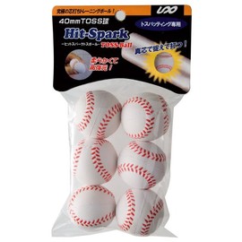 UNIX BX74-42 Baseball Practice Supplies Training Balls Hit Spark (Pack of 6)