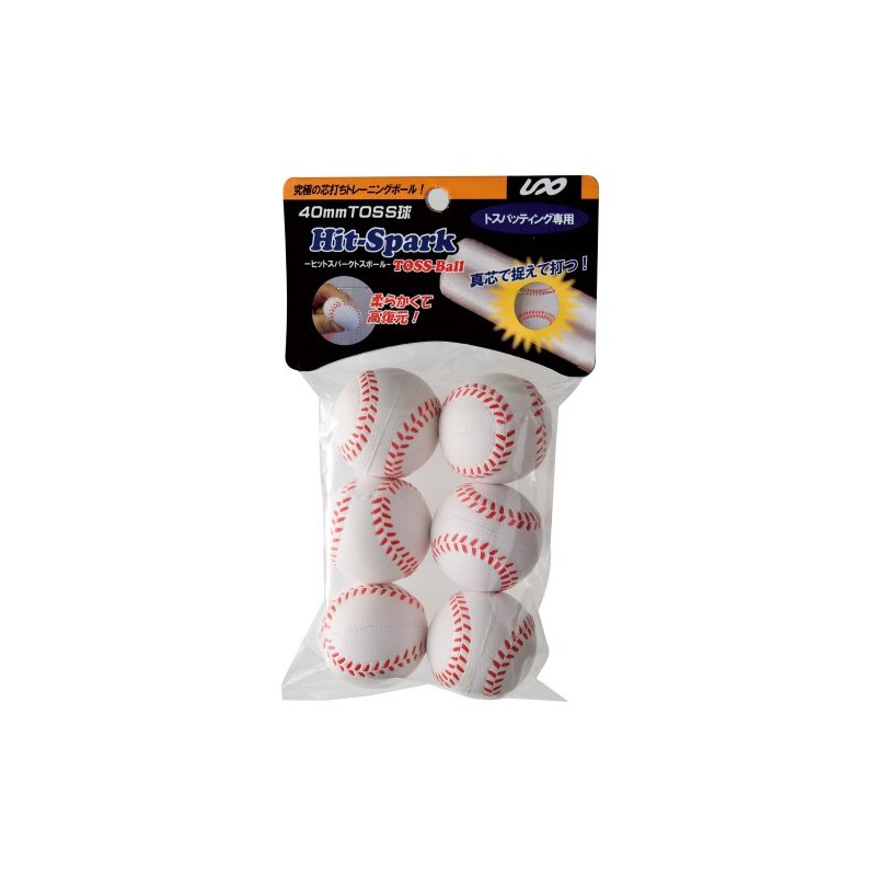 UNIX BX74-42 Baseball Practice Supplies Training Balls Hit Spark (Pack