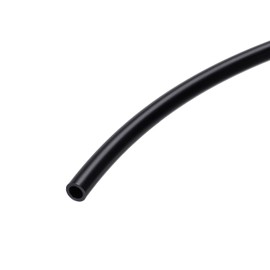 sourcing map Pneumatic Tubing, 6mm(0.23") OD x 4mm(0.16") ID x 15m(49.2ft) Air Brake Tube Nylon Air Line Water Hose Black
