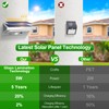 iThird Solar Lights Outdoor Motion Sensor, LED Solar Powered Outdoor