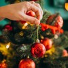 Christmas Decorations,H HOME-MART 44Pcs Christmas Tree Baubles,Christmas Ball Ornaments|Hanging Christmas