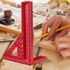Metric 3D Multi Angle Measuring Ruler Woodworking Square Carpenter Hole