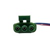 12020403 3 pines hembra MAP sensor conector arnés de coleta,