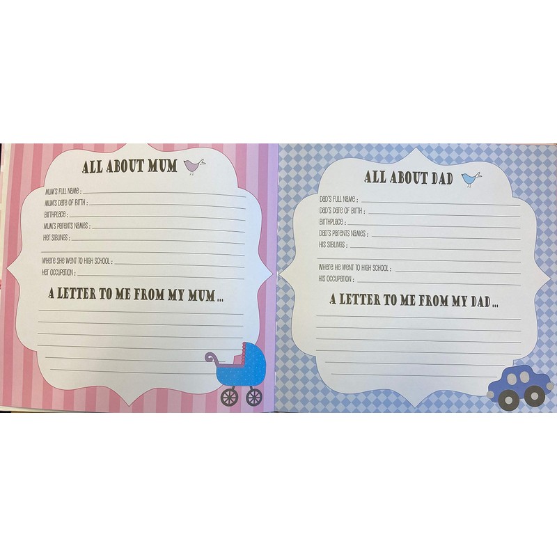 Baby's My First Year Record Log Book to Commemorate Birth