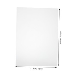 DOITOOL 100pcs Laminating Film for Menu Id Card and Document Scratch for Photos Menus and Worksheets