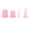4pcs/set Silicone Vacuum Body Massage Helper Anti Cellulite Massager Cups