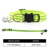 Cat/Kitten Collar with Bell & Reflective Stripes, Quick Safety Buckle
