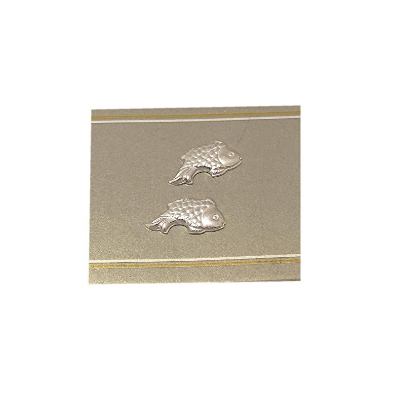 Sahiba Gems Plateado/Chandi ki Machli/Fish para Astrológico y Lal Kitab