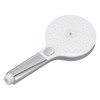 Home Bathroom Shower Head 3 Function Button Water Saving Silicone